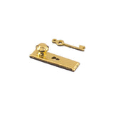Maxbell 8 Set Dolls House Miniature Door Lock w.Keys & Knocker Mail Slot Letter Box