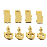 Maxbell 8 Set Dolls House Miniature Door Lock w.Keys & Knocker Mail Slot Letter Box