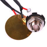 Maxbell Cigar Box Guitar Pickup Piezo & Jack For Acoustic Guitar Ukulele Mandolin