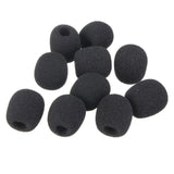 10Pcs Small Foam Covers Windscreen Windshield for Microphone 18mm x 8mm