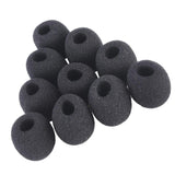 10Pcs Small Foam Covers Windscreen Windshield for Microphone 18mm x 8mm