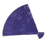 Maxbell 3x Vintage Wood Hollow Out Carved Hand Fan Foldable Fan Folding Pocket Fan