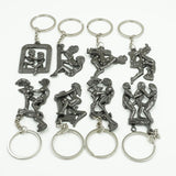 Maxbell Alternative Sexy Lover Metal Keychain Keyring Key Funny Love Sex Gift Toy 04