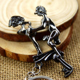 Maxbell Alternative Sexy Lover Metal Keychain Keyring Key Funny Love Sex Gift Toy 04