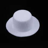 Maxbell 2 Pieces 1:12 Scale Dollhouse Miniature Bowler Doll Hat Kids Prented Toys