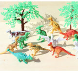 Maxbell Maxbell 68pcs Plastic Wild Animals Farm Yard Model Figure Kit