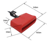 Maxbell 2pcs Low Pitched Plastic Cow Bell Percussion Instruments
