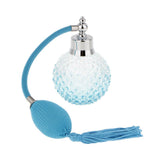 Maxbell 2pcs Vintage Glass Perfume Bottle Spray Atomizer Gift Blue & Purple 100ML