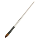 Maxbell Maxbell Set of 12 Pcs Nylon Hair Paint Brush Artist Painting Round Tip White Handle