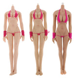 1/6 Scale Seamless Big Busts Female Body Hip Vest Dress for Phicen Kumik Toy