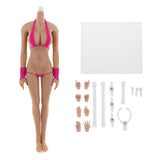 1/6 Scale Seamless Big Busts Female Body Hip Vest Dress for Phicen Kumik Toy