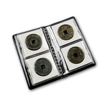 Maxbell 12 Coin Collecting Album Book Pockets for 2x2 Holders Storage Red - Aladdin Shoppers