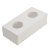 Maxbell 100PCS Cardboard Coin Holders Flips Mylar Coin Supplies 27.5mm + 35mm