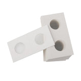 Maxbell 100PCS Cardboard Coin Holders Flips Mylar Coin Supplies 27.5mm + 35mm