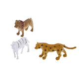 Maxbell Maxbell Set of 12 Wild Zoo Animal Model Figure Toys Kids Party Bag Filler Loot Favours