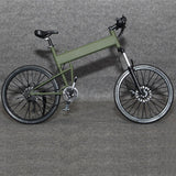 1:6 Scale Foldable Bike Bicycle Green