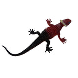 Maxbell Maxbell 2 x Colorful Vivid Reptile Animal Rubber Lizard Model Figure Educational Toy