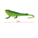 Maxbell Maxbell 2 x Colorful Vivid Reptile Animal Rubber Lizard Model Figure Educational Toy