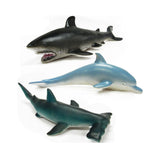 Maxbell Maxbell Vivid Sea Animal Rubber Hammerhead Shark Model Figure Kids Educational Toy