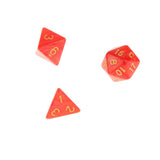 7X Polyhedral Dice 16mm for Dungeons and Dragons DND MTG Table Games Red