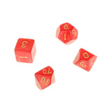 7X Polyhedral Dice 16mm for Dungeons and Dragons DND MTG Table Games Red
