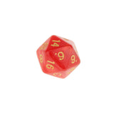 7X Polyhedral Dice 16mm for Dungeons and Dragons DND MTG Table Games Red