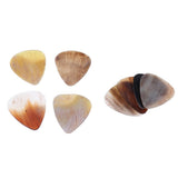 10x8pcs QUALITY HANDCRAFTED HORN GUITAR PICKS
