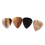 10x8pcs QUALITY HANDCRAFTED HORN GUITAR PICKS