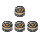 Maxbell 8 Pieces Acrylic Volume Tone Control Knobs for LP Electric Guitar