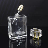 Maxbell Maxbell 100ml Coffee Perfume Spray Bottle Rectangle Atomizer Refillable Travel Gift