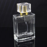 Maxbell Maxbell 100ml Coffee Perfume Spray Bottle Rectangle Atomizer Refillable Travel Gift