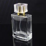 Maxbell Maxbell 100ml Coffee Perfume Spray Bottle Rectangle Atomizer Refillable Travel Gift