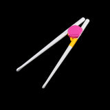 Maxbell Cute Non-toxic Plastic Training Chopsticks for Kids Children