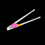 Maxbell Cute Non-toxic Plastic Training Chopsticks for Kids Children