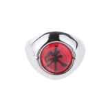 Maxbell Metal Ring with Zero and Zhu Character for Naruto Akatsuki Members Cosplay