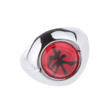 Maxbell Metal Ring with Zero and Zhu Character for Naruto Akatsuki Members Cosplay