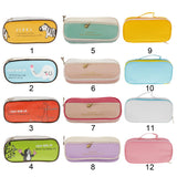 Maxbell Maxbell Cute Animal Paint PU Makeup Bag Kids School Pen Pencil Bag Case - Yellow