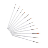 12Pcs Paint Brush Miniature Brushes Perfect for Fine Detailing Art Painting