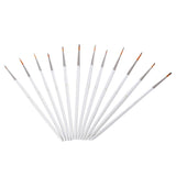 12Pcs Paint Brush Miniature Brushes Perfect for Fine Detailing Art Painting