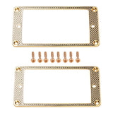 Maxbell Metal Pickup Mounting Ring with Pickguard Bracket