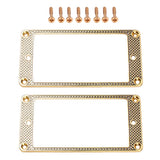 Maxbell Metal Pickup Mounting Ring with Pickguard Bracket