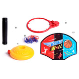 Maxbell Maxbell Kids Portable Basketball Toy Set with Stand Ball & Pump Indoor Outdoor Game