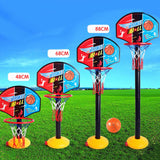 Maxbell Maxbell Kids Portable Basketball Toy Set with Stand Ball & Pump Indoor Outdoor Game