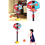 Maxbell Maxbell Kids Portable Basketball Toy Set with Stand Ball & Pump Indoor Outdoor Game