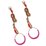 Maxbell Maxbell Strength Training Rings Adjustable Straps Buckles Set Fitness Tool Purple