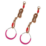 Maxbell Maxbell Strength Training Rings Adjustable Straps Buckles Set Fitness Tool Purple