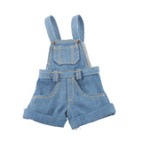 7x 1/6 Blue Stripe T-Shirt Jeans Jumpsuit for Blythe Dolls Clothes Accessories