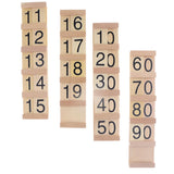 Maxbell Maxbell Insert Wood Board Counting Number Pieces Maths Preschool Children Educational Toy