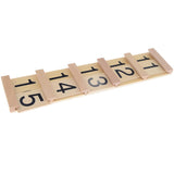 Maxbell Maxbell Insert Wood Board Counting Number Pieces Maths Preschool Children Educational Toy