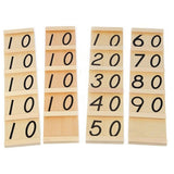 Maxbell Maxbell Insert Wood Board Counting Number Pieces Maths Preschool Children Educational Toy